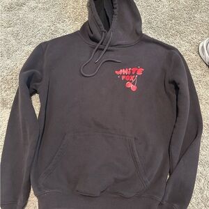 white fox hoodie